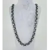 Rodyum Çelik Erkek Kolye 60 Cm - Ekl0039