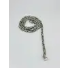 Rodyum Çelik Erkek Kolye 60 Cm - Ekl0051