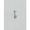 Kuru Kafa Detaylı Göbek Piercing - Pg0060