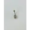 Kuru Kafa Detaylı Göbek Piercing - Pg0042