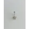 Kutup Yıldızı Detaylı Göbek Piercing - Pg0161