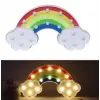 Led Işıklı Gökkuşağı Gece Lambası