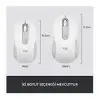 Logitech 910-006238 M650 L Signature Kablosuz Beyaz El Tam Boyutlu Mouse