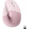 Logitech 910-006478 Lift Kablosuz Ergonomik Dikey Rose Mouse (KDO)