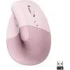 Logitech 910-006478 Lift Kablosuz Ergonomik Dikey Rose Mouse (KDO)