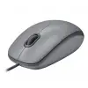 Logitech 910-006760 M110 Gray Silent (Sessiz) Kablolu Optik USB Mouse (KDO)