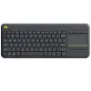 Logitech 920-007149 Wireless Touch K400 Plus Siyah TV Kablosuz Klavye (KDO)