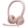 Logitech 981-001281 H390 Pudra Pembe Usb Mikrofonlu Kulaklık