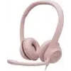 Logitech 981-001281 H390 Pudra Pembe Usb Mikrofonlu Kulaklık