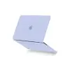 Macbook Pro 13 2021 Macbook Buzlu Kapak - Lila