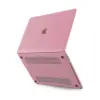 Macbook Pro 13 2021 Macbook Buzlu Kapak - Pembe