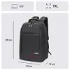 Mack MCC-007 17.3 Office USB Girişli Notebook Sırt Çantası Siyah (Dahili USB Şarj Portu) (KDO)