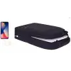 Mack MCC-007 17.3 Office USB Girişli Notebook Sırt Çantası Siyah (Dahili USB Şarj Portu) (KDO)