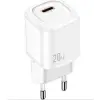 Mcdodo Ch-8290 20W Mini Pd Type-C Girişli Şarj Adaptörü-Beyaz (KDO)