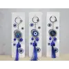 Metal Nazar Boncuğu Anahtarlık Alk3496