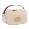 Mikado MD-57BT Endless 5W Bej TF + USB + AUX + BT Destekli 2 Wireless Karaoke Mikrofon 1200mAh