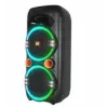 Mikado MD-79KP 30W Işıklı Siyah 1 UHF UV Mikrofonlu USB-BT-TF-TWS-AUX Type-C Şarjlı Hoparlör