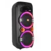 Mikado MD-79KP 30W Işıklı Siyah 1 UHF UV Mikrofonlu USB-BT-TF-TWS-AUX Type-C Şarjlı Hoparlör