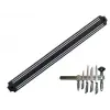 Mıknatıslı Bıçak Tutucu Stand - 49 Cm, Siyah