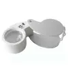 Mini 40x25mm Takı Büyüteç, Cep Büyüteç, Teftiş, Elmas Pullar, Madeni Kontrol Lup Mg21011