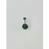 Mistik Topaz Taşlı Göbek Piercing - Pg0047