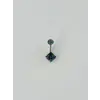 Mistik Topaz Taşlı Göbek Piercing - Pg0019