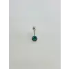 Mistik Topaz Taşlı Göbek Piercing - Pg0008