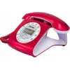 Multitek Retro Özel Tasarımlı Kablolu Siyah-Kırmızı-Gri-Turuncu-Beyaz Masa Üstü Telefon