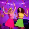 Neon Sarı Hawaii Parti Eteği 40 Cm