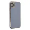 Newface Apple İphone 11 Pro Max Kılıf Volet Silikon - Mavi