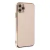 Newface Apple İphone 11 Pro Max Kılıf Volet Silikon - Pembe