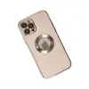 Newface Apple İphone 12 Pro Kılıf Store Silikon - Pembe