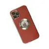 Newface Apple İphone 12 Pro Max Kılıf Store Silikon - Kırmızı