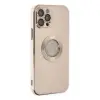 Newface Apple İphone 12 Pro Max Kılıf Store Silikon - Pembe