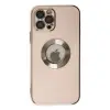 Newface Apple İphone 12 Pro Max Kılıf Store Silikon - Pembe