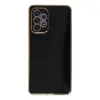 Newface Samsung Galaxy A52 Kılıf Volet Silikon - Siyah