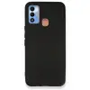 Newface Tecno Spark 7t Kılıf First Silikon - Siyah