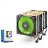NODAR ND2605 CPU Kule Tipi İşlemci Soğutucu Üç Fanlı 90 mm Siyah