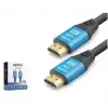 NODAR ND4052 HDMI 2.0 Kablo 4K 60 Hz OD 8.0 mm 5 m Siyah Mavi (KDO)