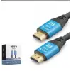 NODAR ND4054 HDMI 2.0 Kablo 4K 60 Hz OD 8.0 mm 15 m Siyah Mavi (KDO)