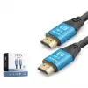NODAR ND4056 HDMI 2.0 Kablo 4K 60 Hz OD 8.0 mm 25 m Siyah Mavi (KDO)