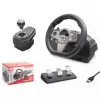 Nodar Nd757 Direksiyon Seti Siyah 270° Ps4-Ps3-Pc-Xbox One-N-Sw-Xbox Series-S P4 Slim P4 Pro Siyah