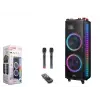 Nodar NDR1212S 12 Bluetooth Speaker Mikrofonlu Uzaktan Kumandalı 2x12 400-330-1090MM