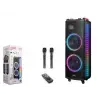 Nodar NDR1212S 12 Bluetooth Speaker Mikrofonlu Uzaktan Kumandalı 2x12 400-330-1090MM