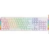 North Shield White Red Switch Türkçe Q RGB Beyaz Mekanik Gaming Klavye (KDO)