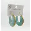 Ocean Marble Vintage Küpe - Kp00689