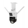 OKam O-KAM 6015 6MP Dual Lens WIFI PTZ 3.5 Dual Screen Image, 15Pcs Leds Dual Light