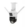OKam O-KAM 6015 6MP Dual Lens WIFI PTZ 3.5 Dual Screen Image, 15Pcs Leds Dual Light