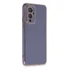 One Plus 9 Kılıf Volet Silikon - Mavi