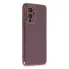 One Plus 9 Kılıf Volet Silikon - Mor